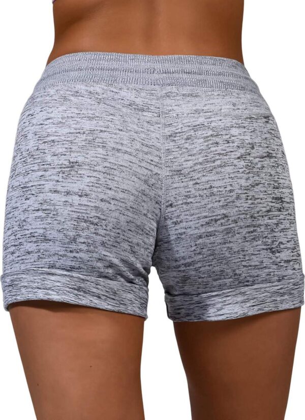 90 Degree By Reflex Soft Comfy Activewear Lounge Shorts with Pockets and Drawstring for Women - Image 4