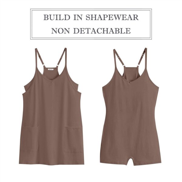 ANRABESS Women Summer Mini Romper Dress Workout Tennis Active Sports Athleisure Outfits built in Shorts Trendy Vacation - Image 6