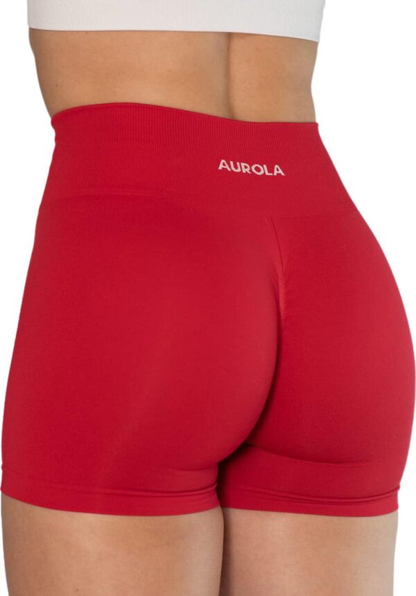 AUROLA Dream Workout Shorts for Women Seamless Soft Smooth Gym Yoga Scrunch Active Shorts - Image 4