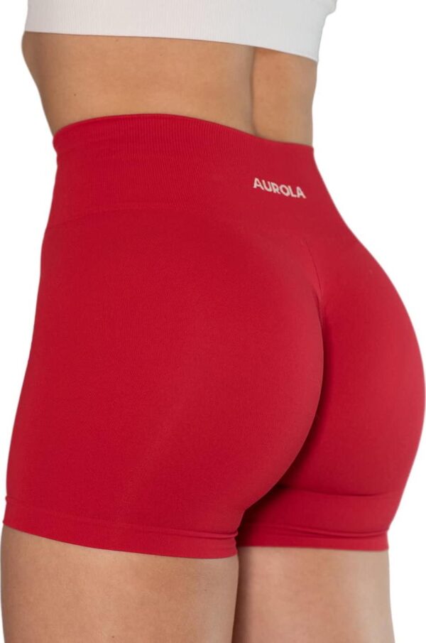 AUROLA Dream Workout Shorts for Women Seamless Soft Smooth Gym Yoga Scrunch Active Shorts - Image 6