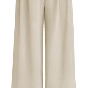 AUTOMET Women Wide Leg Dress Pants High Waisted Loose Fit Business Casual Work Trousers with Pockets 2024