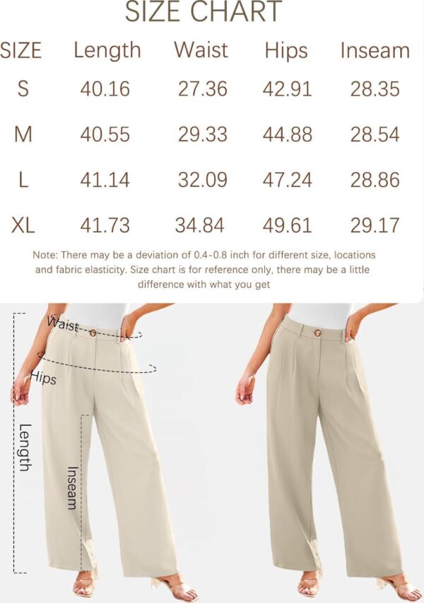 AUTOMET Women Wide Leg Dress Pants High Waisted Loose Fit Business Casual Work Trousers with Pockets 2024 - Image 6
