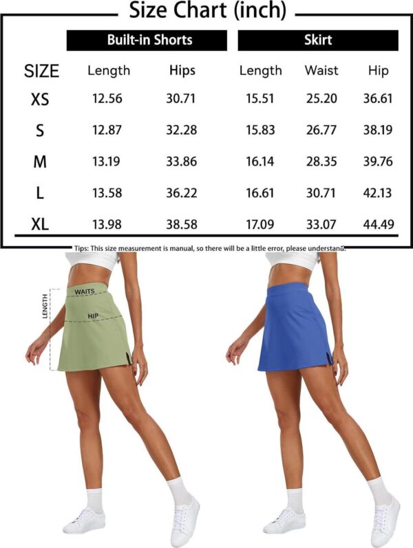 AUTOMET Women's Mini Tennis Skirt 2024 Athletic Golf Skorts with Pockets Y2K Summer Workout Outfits - Image 6