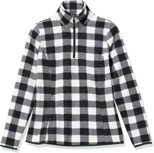 Amazon Essentials Women's Classic-Fit Long-Sleeve Quarter-Zip Polar Fleece Pullover Jacket - Discontinued Colors - Image 3