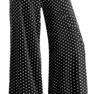 Arolina Women's Stretchy Wide Leg Palazzo Lounge Pants Casual Comfy High Waist Palazzo Pants