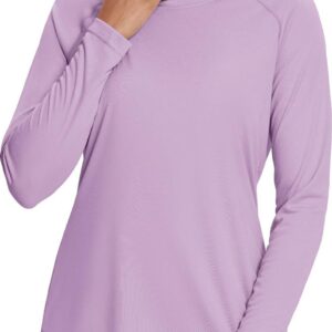 BALEAF Women's UPF 50+ Sun Shirts Long Sleeve UV Protection Rash Guard Lightweight Quick Dry SPF Hiking Tops Outdoor