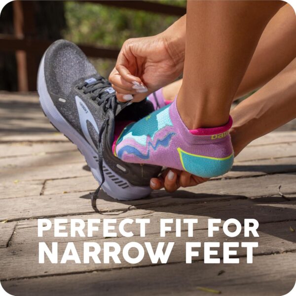 Balega Womens Balega Women'S Enduro V-Tech Arch Support Performance No Show Athletic Running Socks - Image 2