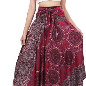 Banjamath Women's Long Bohemian Style Gypsy Boho Hippie Skirt
