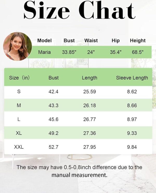 Bliwov Womens Tops Eyelet Embroidery Summer Spring Fashion Clothes Y2K Going Out 2024 Casual Short Sleeve Blouse T Shirts - Image 6