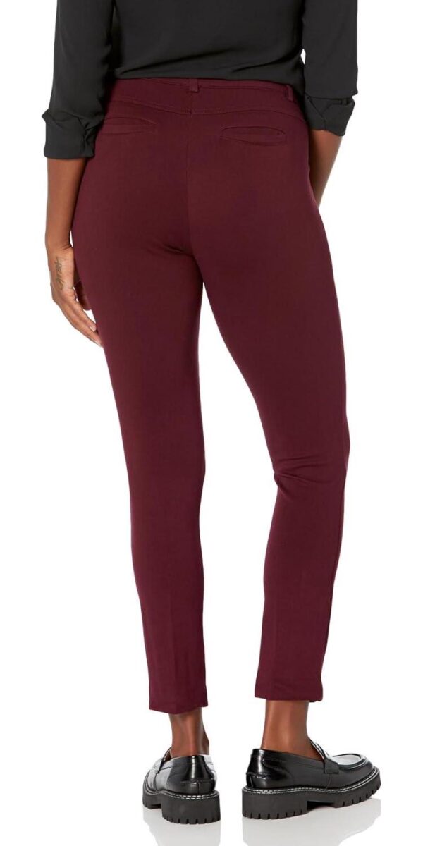Briggs New York Women's High Rise Skinny Knit Ponte Pant - Image 2