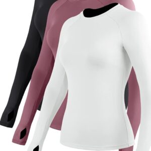 CADMUS Quick-Drying Running Long Sleeve Shirt for Women Workout Shirts