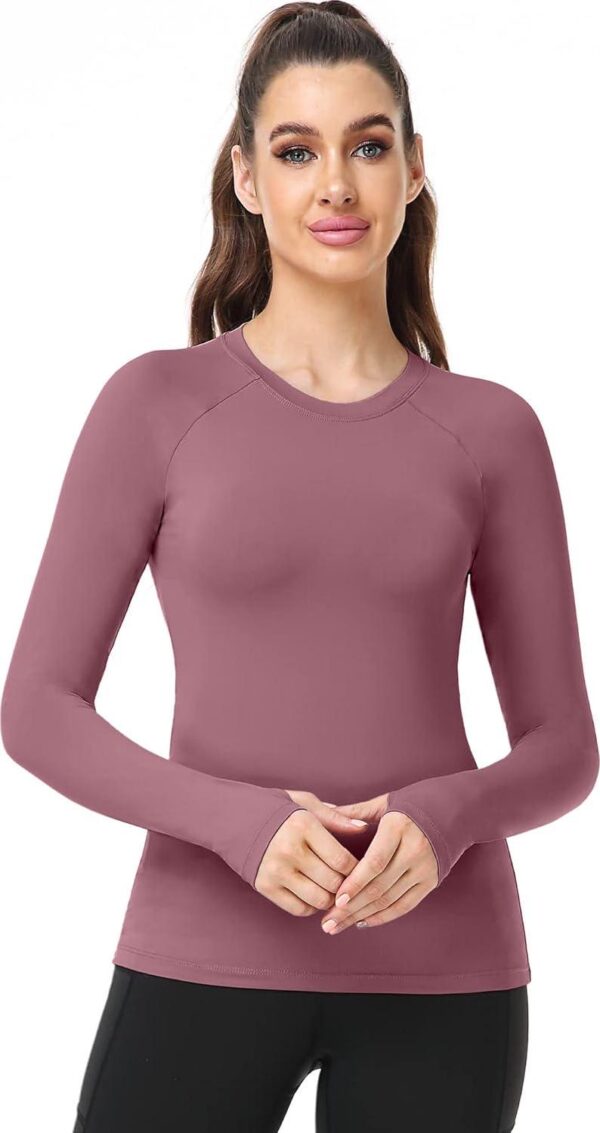CADMUS Quick-Drying Running Long Sleeve Shirt for Women Workout Shirts - Image 4