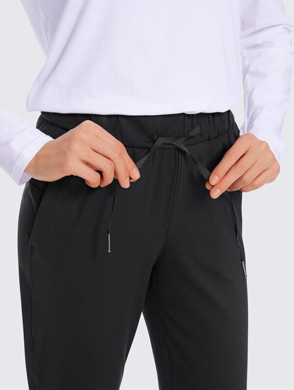 CRZ YOGA Womens 4-Way Stretch Ankle Golf Pants - 7/8 Dress Work Pants Pockets Athletic Travel Casual Lounge Workout - Image 5