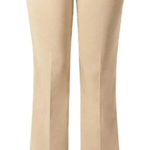 Design by Olivia Women's Relaxed Boot-Cut Office Pants Trousers Slacks
