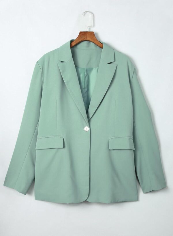 Dokotoo Womens 2024 Fashion Spring Lapel Collar Buttons Blazer Jackets for Women Business Casual - Image 5