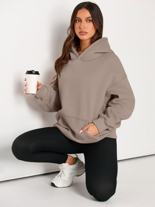 EFAN Womens Hoodies Oversized Sweatshirts Pullover Fleece Sweaters Long Sleeve With Pockets Winter Fall Outfits Y2k Clothes - Image 5