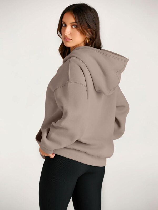 EFAN Womens Hoodies Oversized Sweatshirts Pullover Fleece Sweaters Long Sleeve With Pockets Winter Fall Outfits Y2k Clothes - Image 4