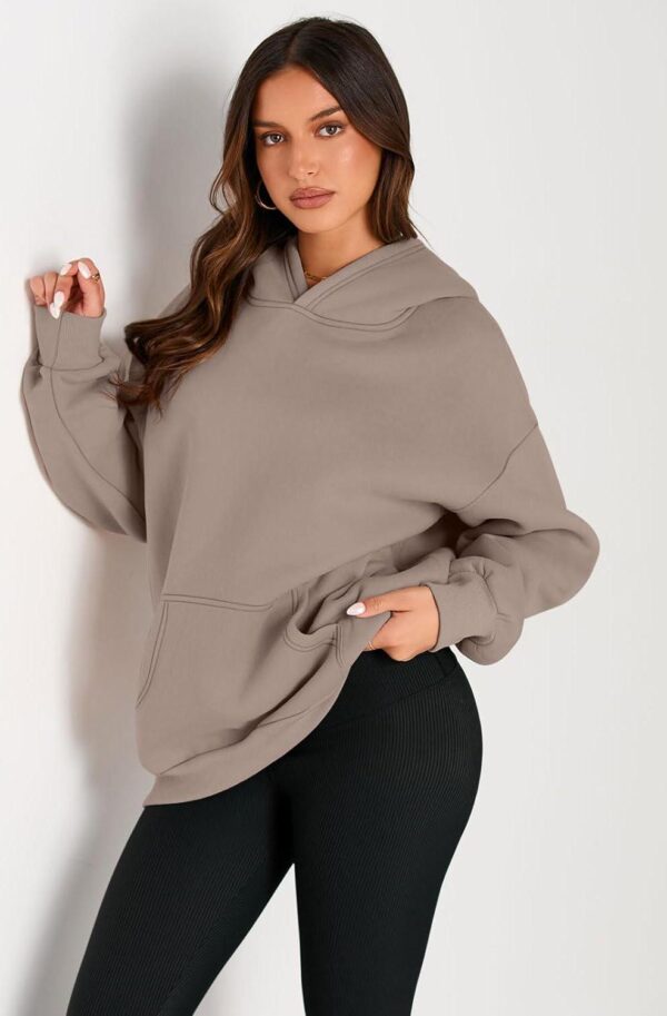EFAN Womens Hoodies Oversized Sweatshirts Pullover Fleece Sweaters Long Sleeve With Pockets Winter Fall Outfits Y2k Clothes - Image 3