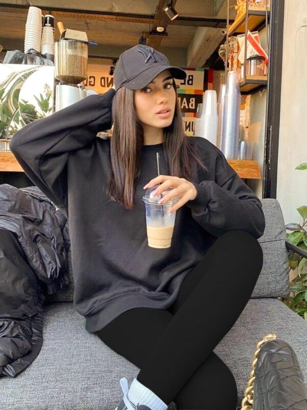 FULLSOFT Ribbed Seamless Leggings for Women High Waisted Workout Athletic Gym Yoga Pants - Image 2