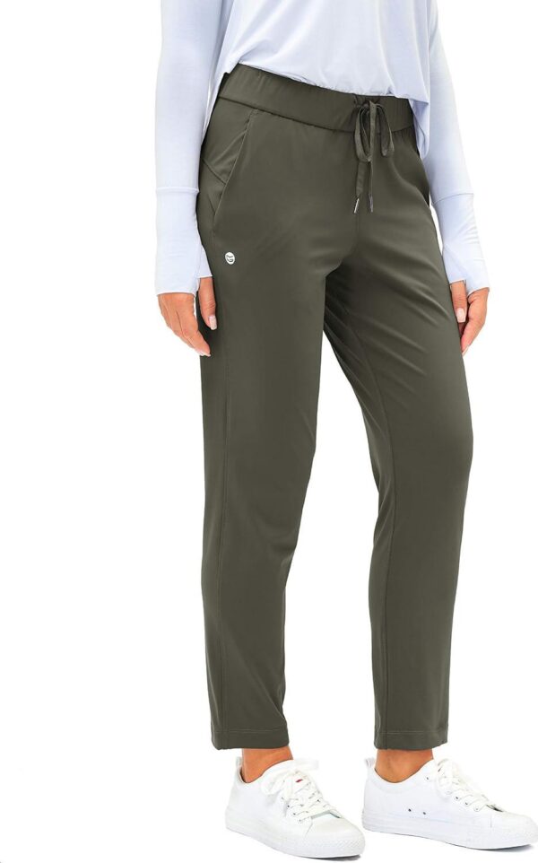 G Gradual Women's Pants with Deep Pockets 7/8 Stretch Ankle Sweatpants for Golf, Athletic, Lounge, Travel, Work - Image 2