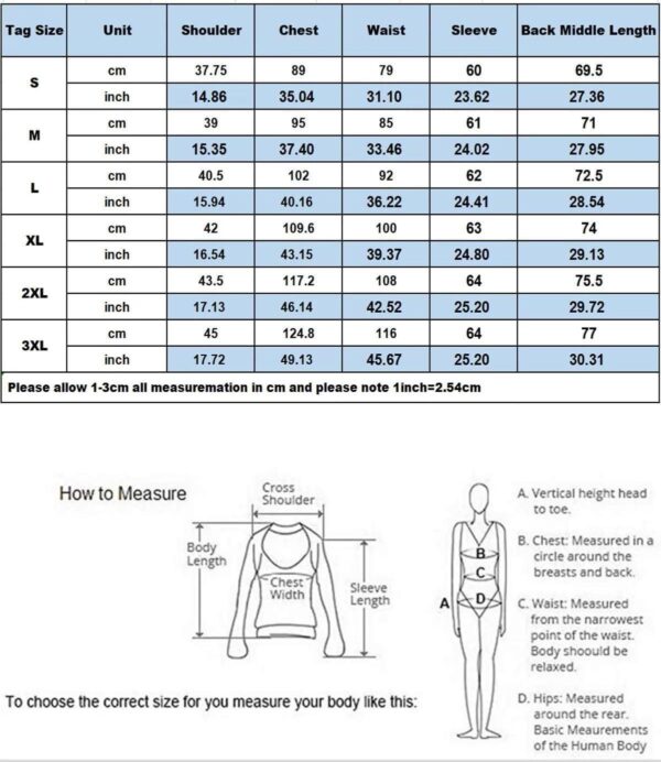Genhoo Women's Long Sleeve Blazer Open Front Cardigan Jacket Work Office Blazer with Zipper Pockets S-3XL - Image 6