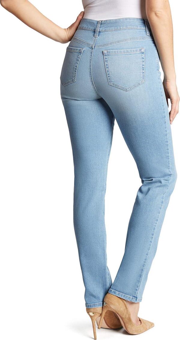 Gloria Vanderbilt Women's Amanda Classic High Rise Tapered Jean - Image 3