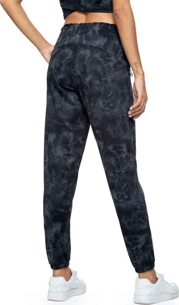 Haowind Joggers for Women with Pockets Elastic Waist Workout Sport Gym Pants Comfy Lounge Yoga Running Pants - Image 2