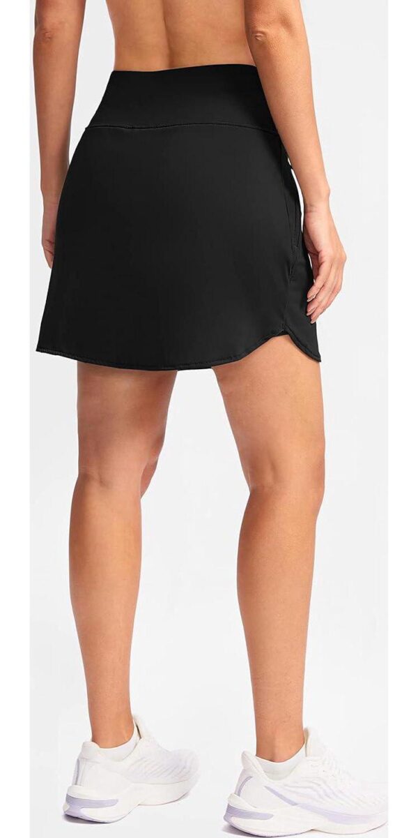 High Waisted Golf Skirts Tennis Skirt Zipper Pockets Athletic Skorts for Woman Workout Casual - Image 5