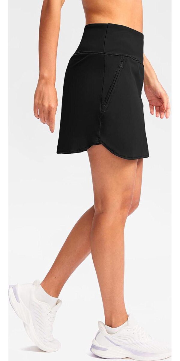 High Waisted Golf Skirts Tennis Skirt Zipper Pockets Athletic Skorts for Woman Workout Casual - Image 4