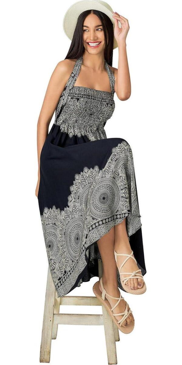 Joob Joob Long Boho Skirts for Women - Bohemian Hippie Maxi Summer Skirt - Image 8