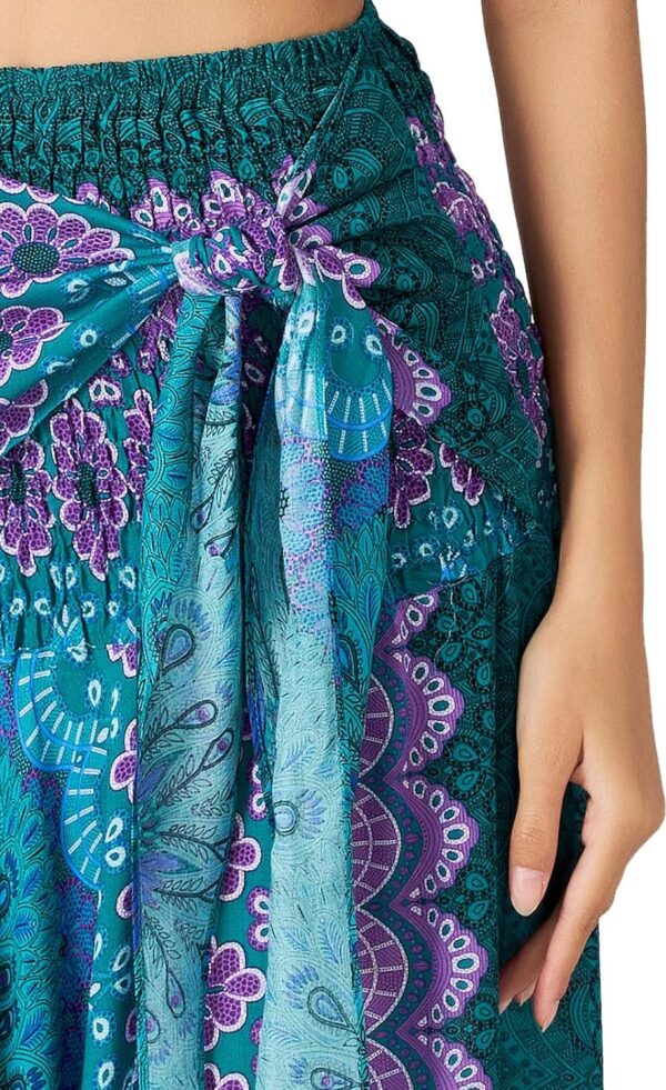 Joob Joob Long Boho Skirts for Women - Bohemian Hippie Maxi Summer Skirt - Image 5