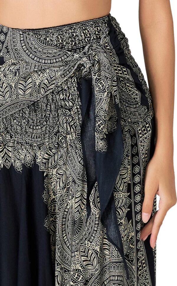 Joob Joob Long Boho Skirts for Women - Bohemian Hippie Maxi Summer Skirt - Image 5