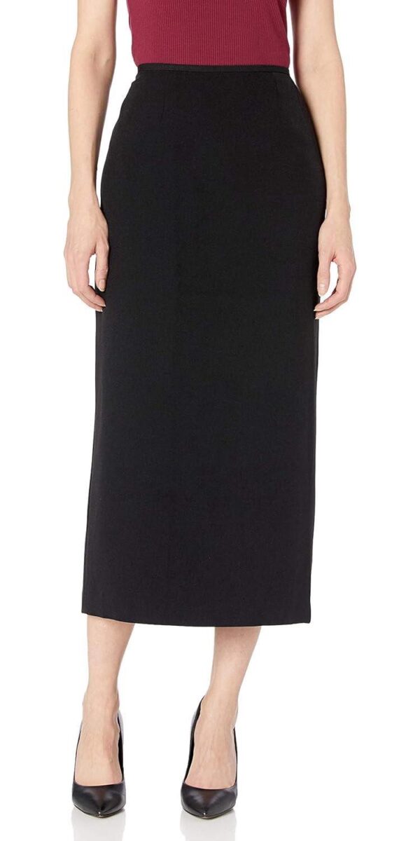 Kasper Women's Stretch Crepe Column Skirt