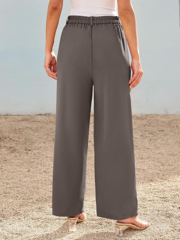 LILLUSORY Wide Leg Dress Pants Women's High Waisted Dressy Trousers - Image 6