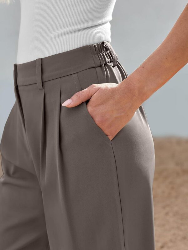 LILLUSORY Wide Leg Dress Pants Women's High Waisted Dressy Trousers - Image 5