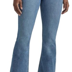 Lee Women's Legendary Mid Rise Flare Jean