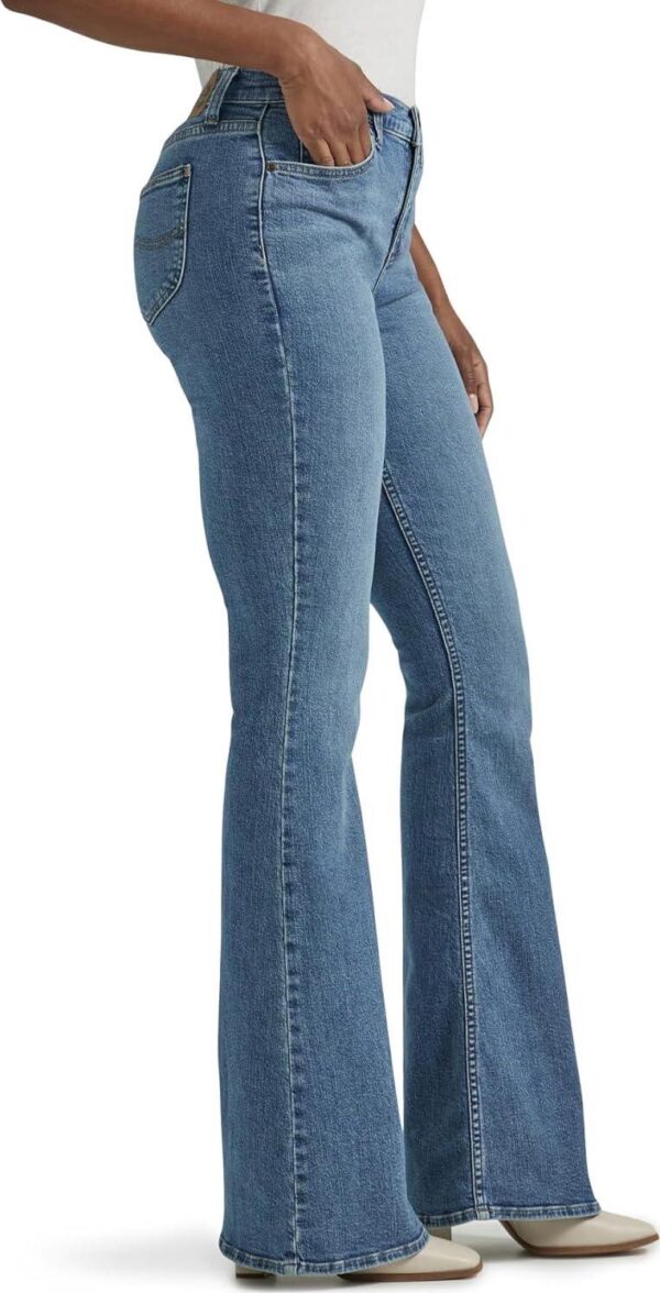 Lee Women's Legendary Mid Rise Flare Jean - Image 2
