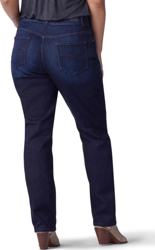 Lee Women's Plus Size Relaxed Fit Straight Leg Jean - Image 3