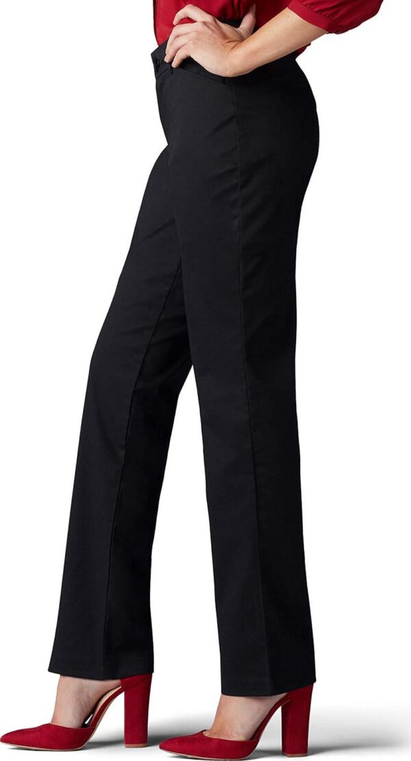 Lee womens Wrinkle Free Relaxed Fit Straight Leg Pant - Image 2