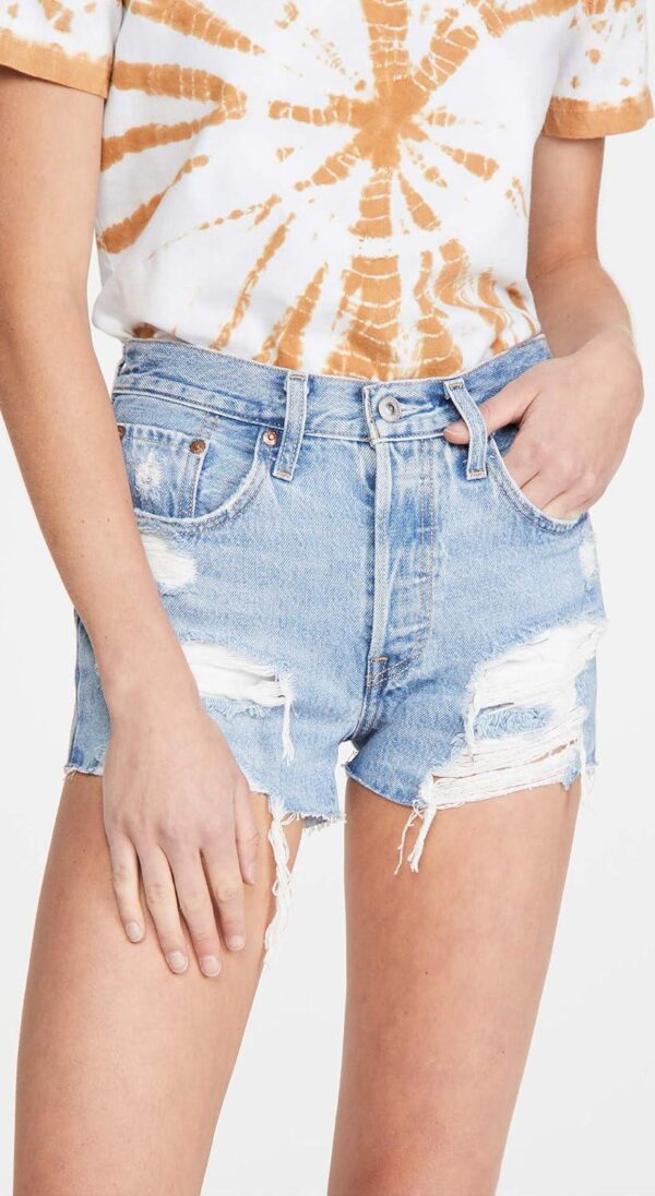 Levi's Women's Premium 501 Original Shorts (Also Available in Plus) - Image 2