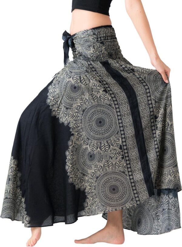 Long Skirts for Women Maxi Boho Skirt Floral Print