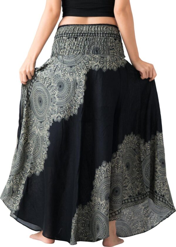Long Skirts for Women Maxi Boho Skirt Floral Print - Image 3