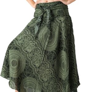Long Skirts for Women Maxi Boho Skirt Floral Print