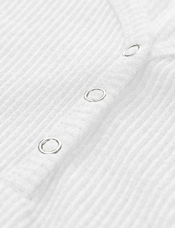 MEROKEETY Women's V Neck Tank Tops Summer Sleeveless Ribbed Button Casual Henley Shirts - Image 5