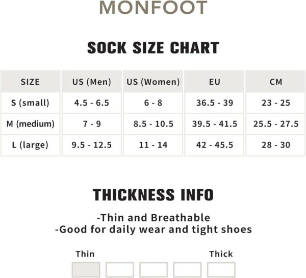 MONFOOT Women's and Men's 10-20 Pairs Thin Cotton Low Cut Ankle Socks, multipack - Image 2