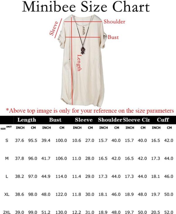 Minibee Women's Ruffle Oversize Casual Midi Dresses with Pockets - Image 2