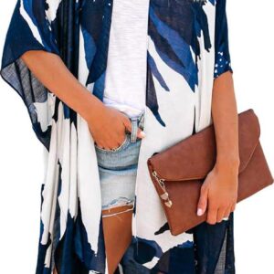 Moss Rose Women Summer Bikini Kimono Bathing Suit Cover Ups for Swimwear