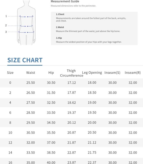 OFLUCK Women's High Rise Retro Flare Jeans Slim Fit Street Trendy Bell Bottom Jeans - Image 6