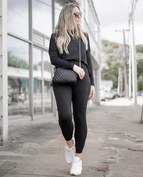PRETTYGARDEN Womens Long Sleeve Crewneck Pullover Tops And Long Pants Tracksuit - Image 3