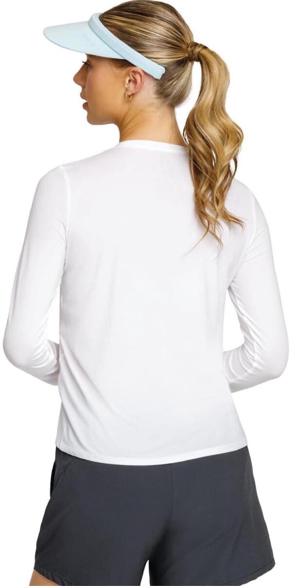 Pickleball Friday Top - Long Sleeve Workout Tops for Women - Women s Athletic Tops - Golf Tennis Moisture Wicking - Image 3